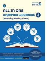 All in One Olympiad Workbook for Reasoning, Maths & Science - Class 4 9389288819 Book Cover