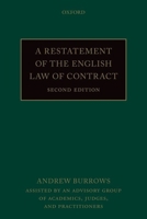 A Restatement of the English Law of Contract 0198869843 Book Cover