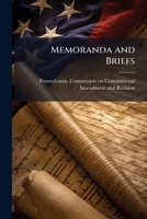 Memoranda and briefs 1175273287 Book Cover