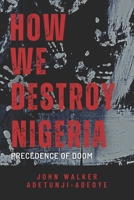 HOW WE DESTROY NIGERIA: PRECEDENCE OF DOOM 9787902983 Book Cover