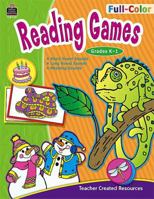 Full-Color Reading Games, Grades K-1 (Full-Color Reading Games) 1420631217 Book Cover