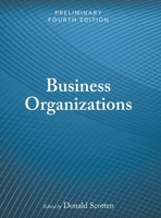 Business Organizations 1516553314 Book Cover