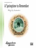 A Springtime to Remember: Sheet 0739072099 Book Cover
