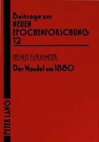 Der Wandel Um 1880: Eine Epochale Veraenderung in Der Literatur- Und Wissenschaftsgeschichte 3631460015 Book Cover