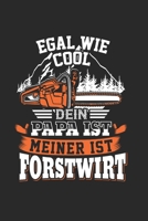 Egal Wie Cool Dein Papa Ist Meiner Ist Forstwirt: Holzf�ller & Holz Notizbuch 6'x9' Punktiert Geschenk f�r Kettens�ge & Forstarbeiter 1655104381 Book Cover