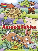 Best-Loved Aesop's Fables Coloring Book 0486797473 Book Cover