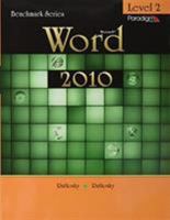 Benchmark: MS Word 2010 Level 2 - With CD 0763843016 Book Cover