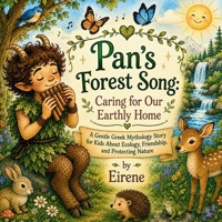 Pan's Forest Song: Caring for Our Earthly Home: A Gentle Greek Mythology Story for Kids About Ecology, Friendship, and Protecting Nature (Legends of Olympus) B0HDZWBMVN Book Cover