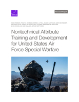 Nontechnical Attribute Training and Development for United States Air Force Special Warfare 1977414052 Book Cover
