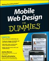 Mobile Web Design For Dummies 0470560967 Book Cover