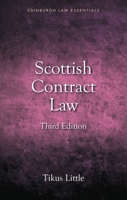 Scottish Contract Law Essentials 1845861515 Book Cover