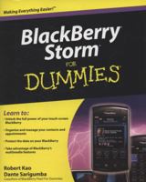 BlackBerry Storm For Dummies 0470565314 Book Cover