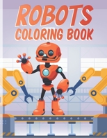 Robots Coloring Book B091WCSV5R Book Cover