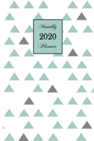 2020 Monthly Planner: Pretty Paper 6 x 9 inch 120 Pages Year Months Weeks Calendar, Schedule, and Organizer plus Graph Paper (January 2020 - December 2020) (Pretty Planners) 1698382332 Book Cover