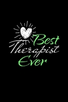 Best Therapist Ever: Dot Grid Page Notebook: Gift For Therapist 1678860697 Book Cover