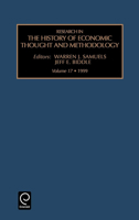 Research in the History of Economic Thought and Methodology, Volume 17 : Frank H. Knight and Thornstein B. Veblen: Archival and Bibliographical Materials ... Thought and Methodology, Arch. Supp. 9) 0762304359 Book Cover