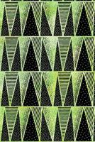 Journal Notebook Abstract Triangles Pattern 4: 162 Lined and Numbered Pages With Index For Journaling, Writing, Planning and Doodling, For Women, Men, 1981450629 Book Cover