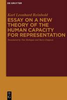 Essay on a New Theory of the Human Capacity for Representation 3110481774 Book Cover