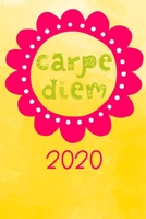 Carpe Diem 2020: Terminplaner - Wochenkalender - Monatskalender f�r 2020 im praktischen Taschenformat und tollen Carpe Diem Design 1672016037 Book Cover