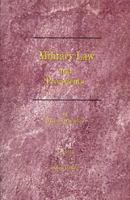 Military Law and Precedents V1 158798069X Book Cover