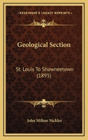 Geological Section, St. Louis to Shawneetown 1164117432 Book Cover