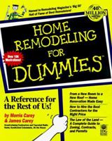 Home Remodeling for Dummies 0764550888 Book Cover