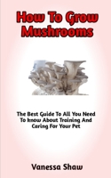 How To Grow Mushrooms: The Best Step-By-Step Guide On How To Grow Your Own Cannabis B0BJ46CGGF Book Cover