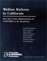 Welfare Reform in California: State and County Implementation of Calworks in the Second Year 0833028820 Book Cover