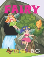 Fairy Coloring Book: Really Relaxing Fairy Mandala Coloring Pages for Girls and Boys - Big 50 Printable Images Fairy Coloring Pages Book Gift for Every Person B08FRZ9DWH Book Cover