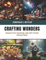 Crafting Wonders: Unleash Your Creativity with 200 Crochet Flowers Book B0CTL1X451 Book Cover