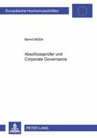 Abschlusspruefer Und Corporate Governance 3631514042 Book Cover