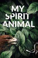 My Spirit Animal: Wide Ruled Lined School Journal - 110 Pages - 6 x 9" - Composition Notebook, Diary 1691041114 Book Cover