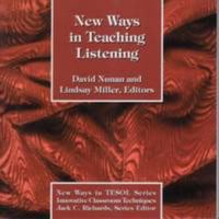 New Ways in Teaching Listening 0939791587 Book Cover