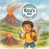 Koa’s Big Adventures: Wonders of the Earth: Discover Volcanoes, Glaciers, Coral Reefs, and More! B0FJY15TDC Book Cover