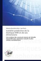 Validita(c) Pra(c)Dictive de La Statique-99r Et de Ses Dimensions 3841629539 Book Cover