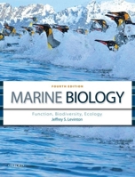 Marine Biology: Function, Biodiversity, Ecology 0195141725 Book Cover