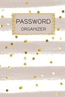 Password Organizer: Passwort Log Book for Websites and Blogs to protect Usernames and Passwords 1088768512 Book Cover