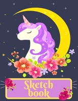 Sketchbook: Sweet Sketchbook for kids, Notebook for Sketching, Drawing and Doodling, Large 8.5 x 11 inch, 110 Blank Pages 1674312830 Book Cover