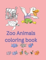 Zoo Animals coloring book for kids: cute and lovely zoo animals B0BFQKBFPH Book Cover