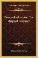 Pseudo-Ezekiel and the Original Prophecy 1163155675 Book Cover