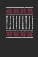 Christmas Flute: Graph Paper Notebook (6 x 9 - 120 pages) Christmas Themed Notebook for Daily Journal, Diary, and Gift 1700680730 Book Cover