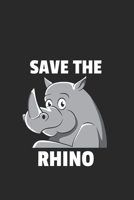 Nashorn Rhino Notizbuch: Nashorn Rhino Notizbuch f�r Liebhaber / Notizheft / Notizblock A5 (6x9in) Dotted Notebook / Punkteraster / 120 gepunktete Seiten 1671713346 Book Cover