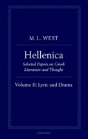 Hellenica: Volume II: Lyric and Drama 0199605025 Book Cover