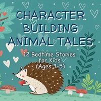 Character Building Animal Tales: 12 Bedtime Stories Teaching Kindness, Sharing, Friendship, Respect, Honesty, Caring, Patience, Gratitude, Courage, ... Politeness & Empathy for Kids (Ages 3-5) B0FK3W7M27 Book Cover