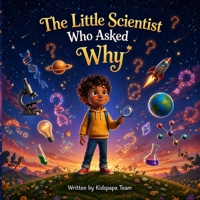The Little Scientist Who Asked Why: An Inspiring Children's Story About Curiosity, Learning, and Big Discoveries B0H5FT93XH Book Cover