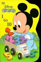 Disney Babies 1 to 10 (A Golden Sturdy Shape Book) 0307123243 Book Cover