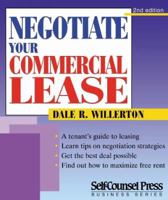 Negotiate Your Commercial Lease 1551804212 Book Cover