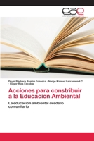 Acciones para constribuir a la Educacion Ambiental 6202099453 Book Cover