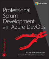 Professional Scrum Development with Azure Devops 0136789234 Book Cover