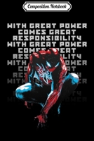 Composition Notebook: Marvel Spider-Man Great Power Causes Heroic Deeds Journal/Notebook Blank Lined Ruled 6x9 100 Pages 171170881X Book Cover